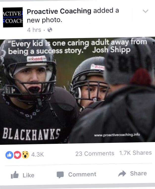 Every kid is one caring adult away