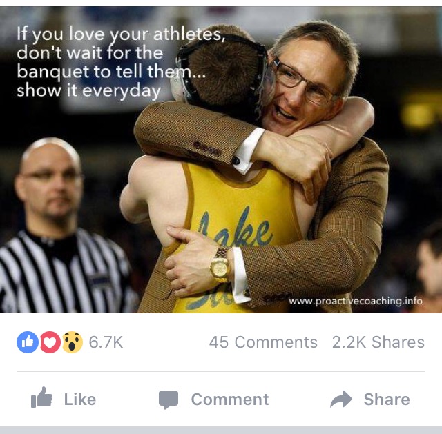 If you love your athletes