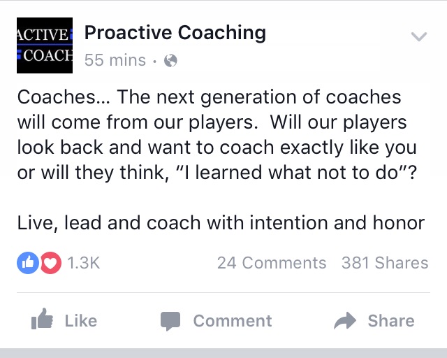 The next generation of coaches